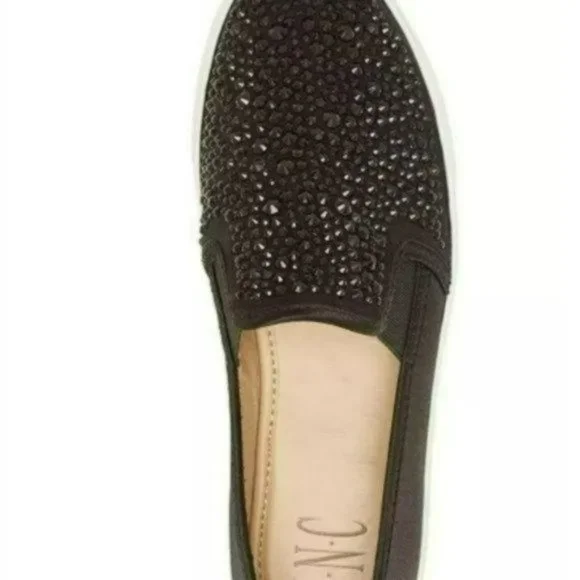 INC Sammee Slip-on Sneakers Black - Picture 3 of 7
